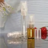 Atomiseur rechargeable 2ml 3ml 5ml, petit vaporisateur de parfum, Mini flacon en verre, bouteilles aromatiques ambre, parfum vide Gbbat