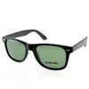 Sunglasses 3Pcs!!!rectangular Metal Black Business Reading Glasses For Men Women Polarized Squared Light Clip