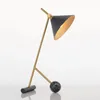 Lampy stołowe Nordic Marble Lampa kutego żelaza nowoczesne proste salon nocna studia oświetleniowe