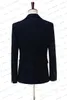 Herenpakken SILIWEYA 2023 Mannen Piekte Revers Bruiloft 2 Stuks Slim Fit Party Tuxedos Bruidegom Wear Bruidegom (Jas broek)