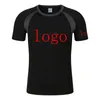 T camisas masculinas logotipo personalização impressão moda camiseta verão algodão raglan manga curta o pescoço streetwear topos