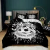 Beddengoedsets Cool Voetbal 3D-set Dekbedovertrek Kussenslopen Trooster Beddengoed Kamerdecoratie Voor Jongens Cadeau Twin Queen Kingsize 231009