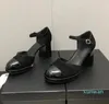 Nuevas sandalias para mujer, zapatos de diseñadores de lujo para mujer, zapatos de verano para mujer, sandalias, fondos de boda con caja para polvo