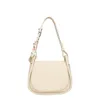 Shoulder Bags Female Bag PU Leather Promotion Simple Fashionable Casual Underarm Handheld Crossbody Student Solid Color