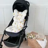 Dining Chairs Seats Korean Baby Stroller Seat Cushion Liner Kids Dining Chair Cushion Cartoon Printed Cotton Breathable Infant Pram Cart Seat Pad 231006