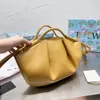 Дизайнерская женская сумка-тоут Сумка подмышки Модная сумка на плечо Сумка в форме полумесяца Сумка-мессенджер Сумка для пельменей Роскошная сумка-тоут Натуральная кожа Высочайшее качество