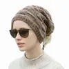 9509 Chapeau d'hiver femmes couvre-chef col multi-usages en peluche laine coréen automne hiver hommes tricoté chapeau