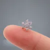 Vente 1 acie 20g Barbell Moon Star Forme Sparkling CZ Ear Tragus Helix Lage Stud Rook Piercing Jewelry for Women9514590