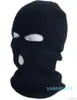 Stickad Full Face Cover Ski Mask Winter Balaclava varm stickad mask för utomhussport