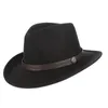 Large Brim Chapeaux Seau Mode Femmes Hommes Fedoras Western Cowboy Chapeau Lady Sombrero Hombre Pièce En Métal Décoration Cowgirl Jazz Sun Caps Taille 57CM 231009