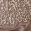 Ожерелья с подвесками Minar, изысканное множественное ожерелье-чокер с пресноводным жемчугом в стиле барокко, ожерелье из бисера для женщин, блестящее циркониевое колье с фианитом в форме сердца, цветка