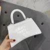 Bolso de diseñador Bolsos de cuero con efecto de cocodrilo Bolsos de mujer Bolso de hombro de cocodrilo de piel de vaca Bolso de moda para mujer Bolso con cadena Bolso de noche para mujer