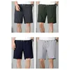 Herr shorts plus size l-8xl Men Sport Summer Fashion Cotton Stretch Slim Loose Dreawstring Elastic Midje strandkläder Boardshorts