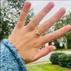 Solitaire Ring Rapunzel Crown Rings Princess Ring for Woman Fashion Wedding Geek Jewelry Accessories Gold Plated Adjustable Rings Gift For Her 231009