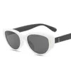 Sunglasses Rivet Cat Eye Women Men Tan Gray Lens UV400 Protection Girl Sexy Ladies Fashion Outdoor Eyewear