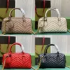 Designer de moda Marmont Bolsas Bolsas Sacolas Cadeia Crossbody Bolsa De Couro Genuíno Bloqueio De Chave Zipper Bolso Moda Letras Simples Mulheres Ombro Sacos De Compras