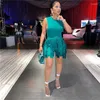 Damskie dresy Vazn 2023 Seksowne styl uliczny Kobiet kombinezonu Pure Kolor okrągły kamizelka