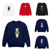 Laurens rl designer mens hoodies tröjor björn polo ralphs pullover plysch tecknad långärmade mäns hoodie björn polo hoodie 2571