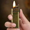 Lighters Windproof Petrol Kerosene Lighter Metal Grinding Wheel Vintage Lighters Smoking Accessories Gadgets For Men Cigarettes Lighter JWKQ