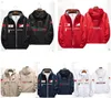 F1-Rennjacke Herbst- und Winter-Teamoverall, winddichter und warmer Kapuzenpullover