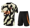 trainingspak 2023 24 PSGes kinderen PARIS Sportkleding trainingspak Pak met korte mouwen voetbalshirt kit uniform chandal volwassen sweatshirt Truisets kinderen