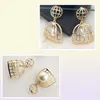 Dangle Chandelier Women earrings Jewellry Fashion Gold Long Big Pearls Pendientes Mujer Moda Boucle Boucle d039oreille femme 9695528