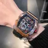 RichardMill Orologi Richads Milles Rossini Orologio da uomo meccanico a gas trizio Top Ten marchi Miller Red Devil Black Technology Channel Table