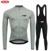 Ensembles de maillot de cyclisme NSR RAUDAX Mans manches longues printemps automne VTT Wwar Triathlon vêtements de sport 231009