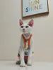 Kattdräkter andningsbara mesh Sling Pure Cotton Costume Conis Sphinx Outfits Hairless Kittenkläder för Devon Rex Sphynx Summer