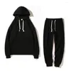 Women's Hoodies WAVLATII Women Pique Fabric Hoodie Sets Female Green Oversized Casual Sweatshirts Lady White Hooded Suit Tops Pants WH2388