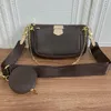 10A Designer Sac à bandoulière Femmes Sac à main préféré Sac à main Bandoulière Femme Mode Sac à bandoulière Sacs combinés en trois pièces Sac messager Portefeuille en cuir avec boîte