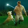 Zabawki dla psów żucie świecące kulę kulę zabawkę pies psie czyste naturalne gumę wyciek na zewnątrz spłytkowa zabawki dla dużych psów szczeniaki Luminous dostarczenia 231009