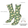 Herrensocken Herren Bike Daisy Green Baumwolle Kompression Damensocke