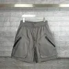 Men's Shorts High Quality 2023ss Patchwork Zipper Fashion Men Drawstring Pocket Women Vintage Mens Clothing