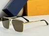 5A Brillen L Z1584U 1.1 Evidence Metall quadratische Sonnenbrille Rabatt Designer Brillen für Männer Frauen 100 % UVA/UVB mit Brillentasche Box Fendave