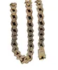 Iced Out Miami Cuban Link Chain Mens Rose Gold Chains Grosso Colar Pulseira Moda Hip Hop Jewelry8556598