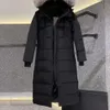 Puff2023 Chaqueta de diseñador Mujer Ganso canadiense Parka de invierno Carta de moda A prueba de viento Abrigo cálido Abajo Pareja Sudadera669799