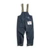 Mäns jeans Maden Cargo Salopette Homme Jumpsuit American Vintage Navy Overallar Spring and Autumn Denim Straight Leg Trend Pant