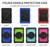 360 Rotating Stand Handle Grip Cases For Samsung Tab S6 Lite 10.4 inch S6lite Heavy Duty Rugged Silicone Shockproof Kids Tablet Cover Case Bulid in S Pen Holder