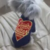 Vêtements pour chiens automne chèques de créateurs chauds d'hiver chauds pour petits chiens bulldog sweat-shirt de chat en peluche