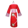 Anime Boa Han Cosplay Costume Sexy Empire Red Kimono Dress Outfits Cloak Earring Halloween Carnival Party Costumes for Womencosplay