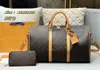Bolsa de designer masculina bagagem estilo clássico bolsa de viagem de couro bolsa ao ar livre nova combinação de conjunto de duas peças