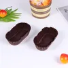 Bicchieri usa e getta Cannucce 1000 pezzi di carta per cupcake, cupcake, muffin (cioccolato)