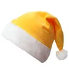 Kerstversiering hoogwaardige kerst korte pluche hoeden kerstbenodigdheden kerstmutsen voor volwassenen feestdecoraties