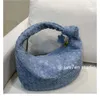Dżinsowy projektant jodie torebki wieczorowe worki wenetabag tkane pokręcone modne przenośne pakiet na ramię wysokiej klasy pakiet