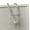 Rétro Punk araignées pendentif collier gothique Animal tour de cou perle collier résine matériel Fsshion cou bijoux pour fille adolescente x1009