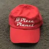 Chapéus ao ar livre pizza planeta chapéu boné de beisebol para mulheres e homem pai chapéu verão sol pizza algodão bordado esporte boné casual marca 231007