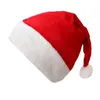 Christmas decorations high-end Christmas short plush hats Christmas supplies adult Christmas hats party decorations