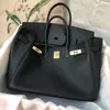 Bolsa feminina bolsa de couro lichia couro de bezerro fivela 25 30 35 bolsas grandes