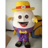 2024 Costumes de mascotte d'oeuf de Pâques Carnaval Hallowen Cadeaux Unisexe Adultes Jeux de fantaisie Tenue de vacances Publicité extérieure Costume Costume